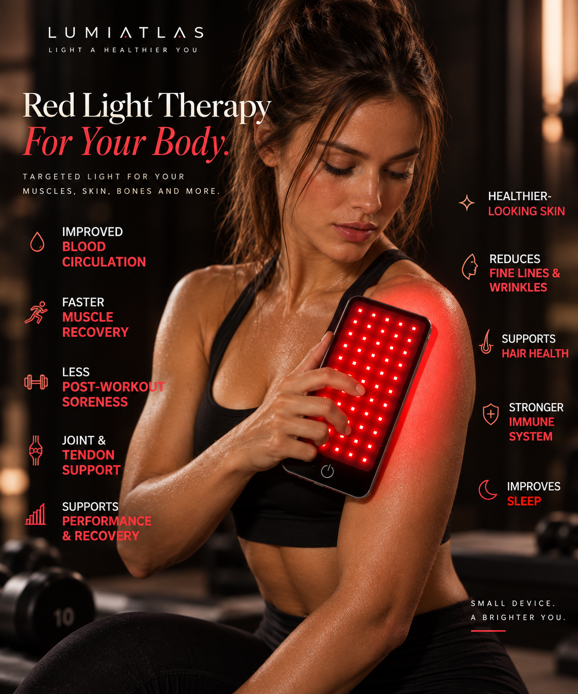 Angelos™ Pocket Red Light Panel